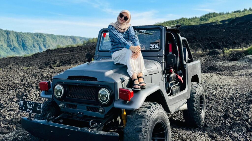 black sand gunung batur